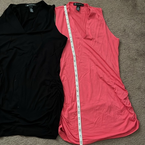 INC size, medium, black and pink tank top - Picture 7 of 7